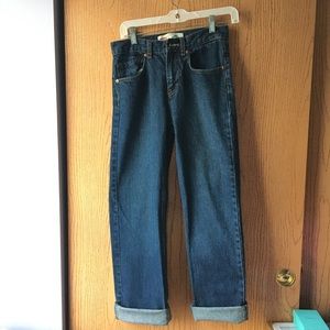 550 Levi Dark Wash Relaxed Fit Jeans